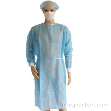 Robe d&#39;isolement non tissée jetable avec certificat FDA